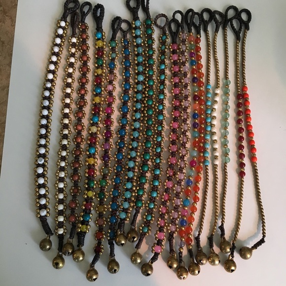 Hand woven beaded boho bracelets - Picture 5 of 5